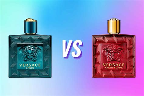 Versace Eros Vs. Eros Flame – My Versace Comparison.